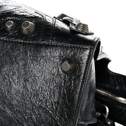 Balenciaga Agneau Arena Neo Cagole City Handbag Black 12 of 17