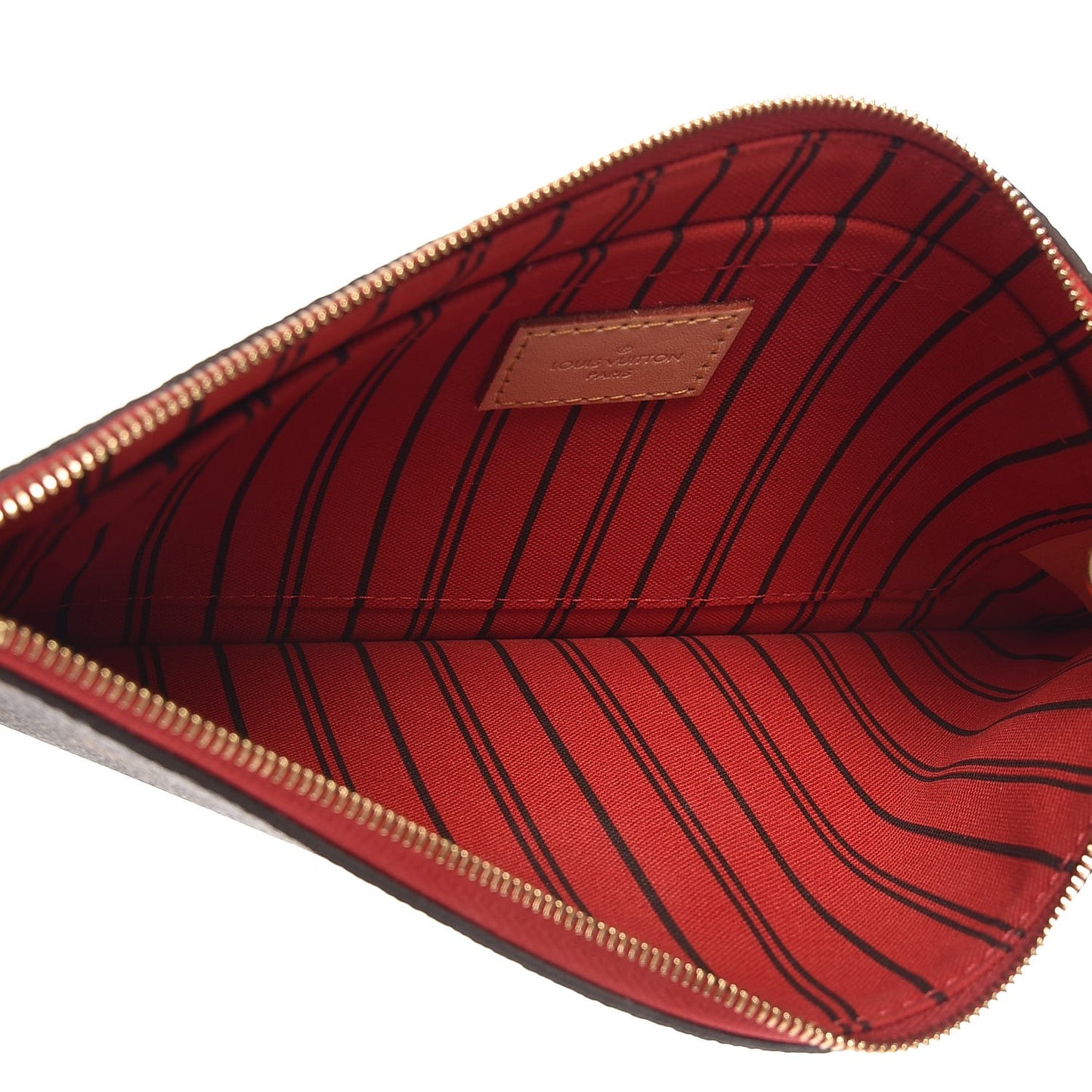 Monogram Neverfull MM GM Pochette Cherry