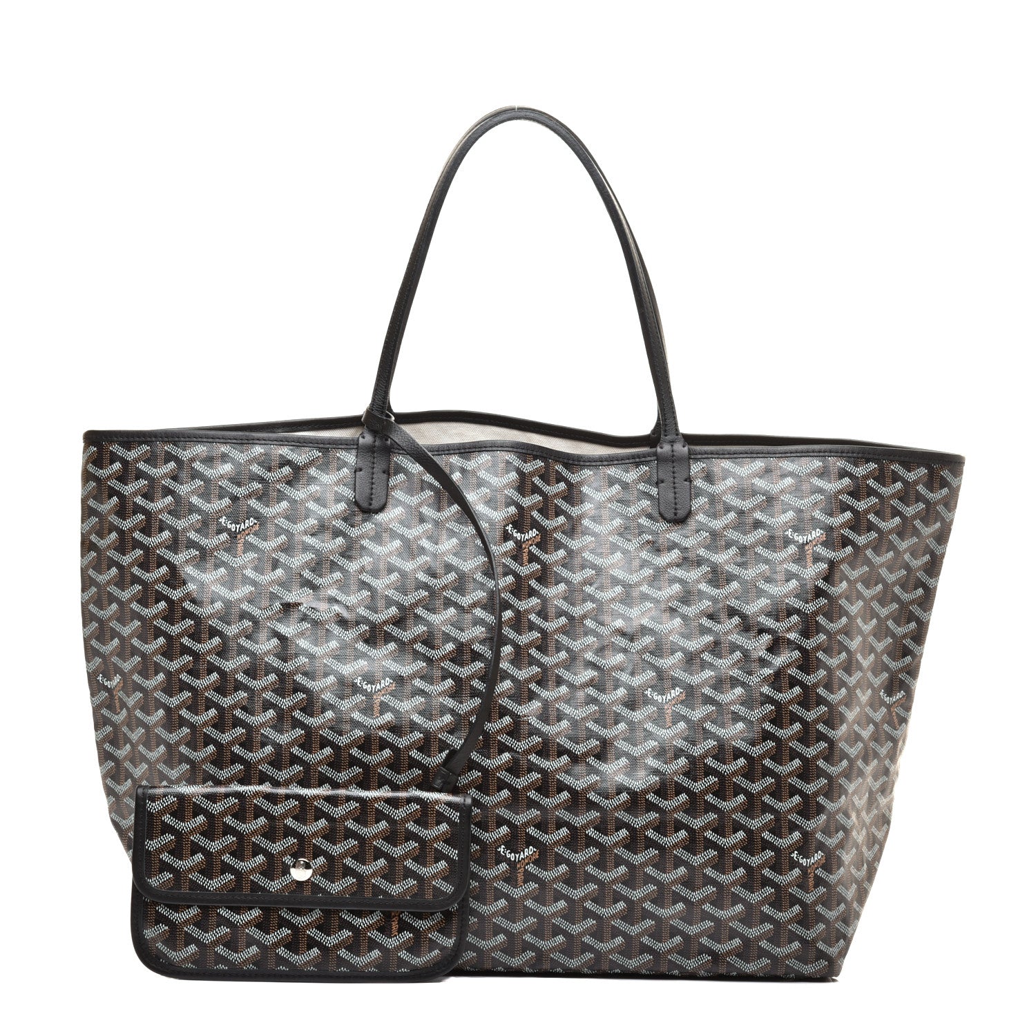 Goyard Goyardine Saint Louis GM Black 1 of 8