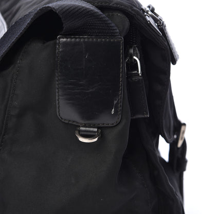Prada Nylon Vela Messenger Bag Black 21 of 21