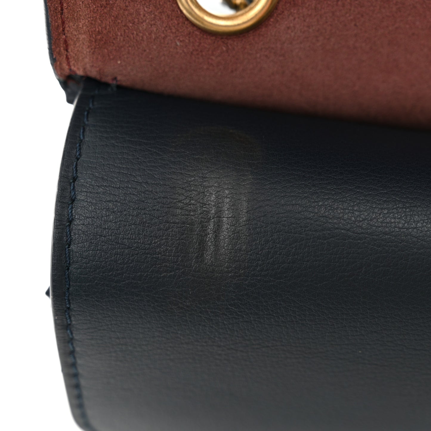 Calfskin Nude 2.55 Medals Reissue 226 Flap Navy
