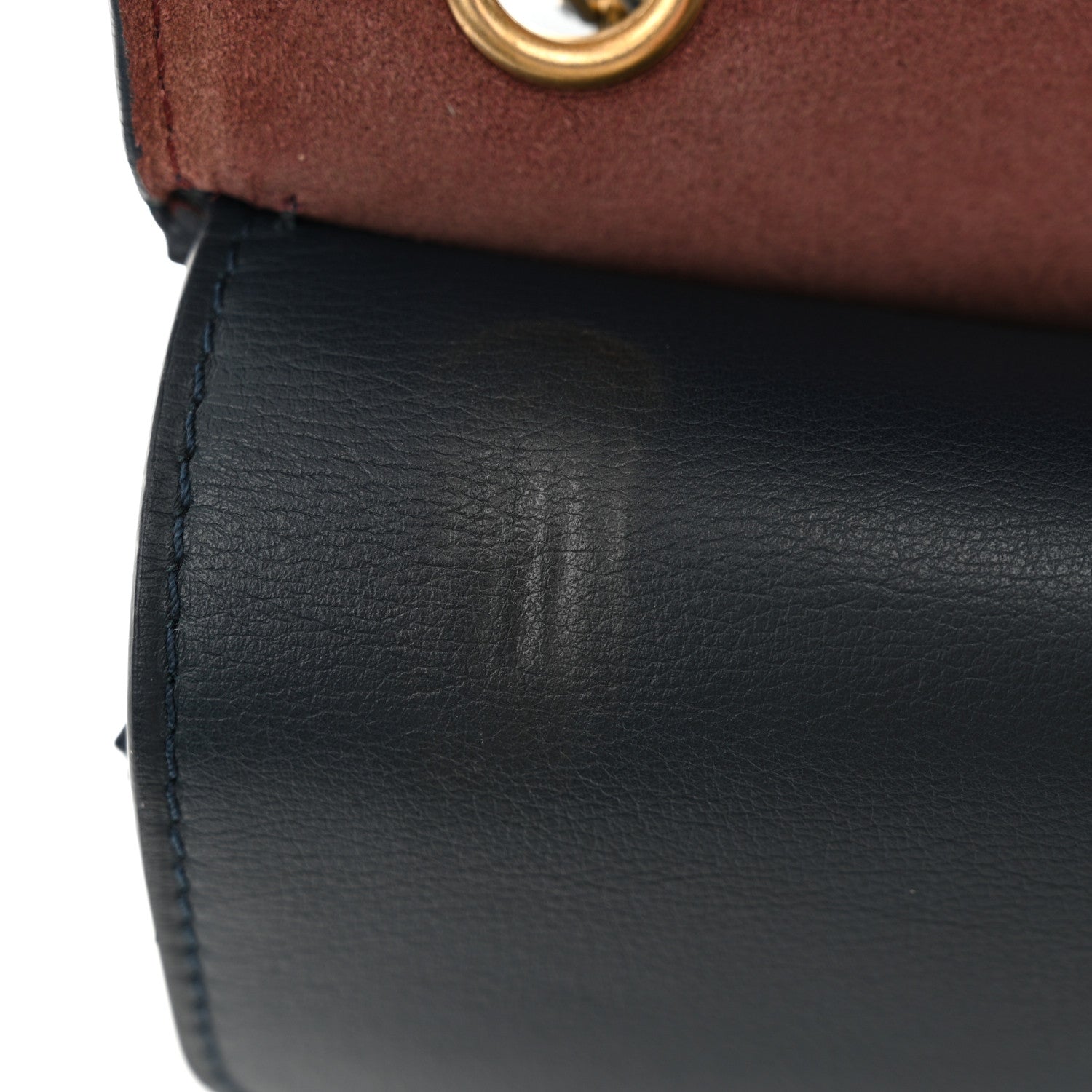 Chanel Calfskin Nude 2.55 Medals Reissue 226 Flap Navy 12 of 13