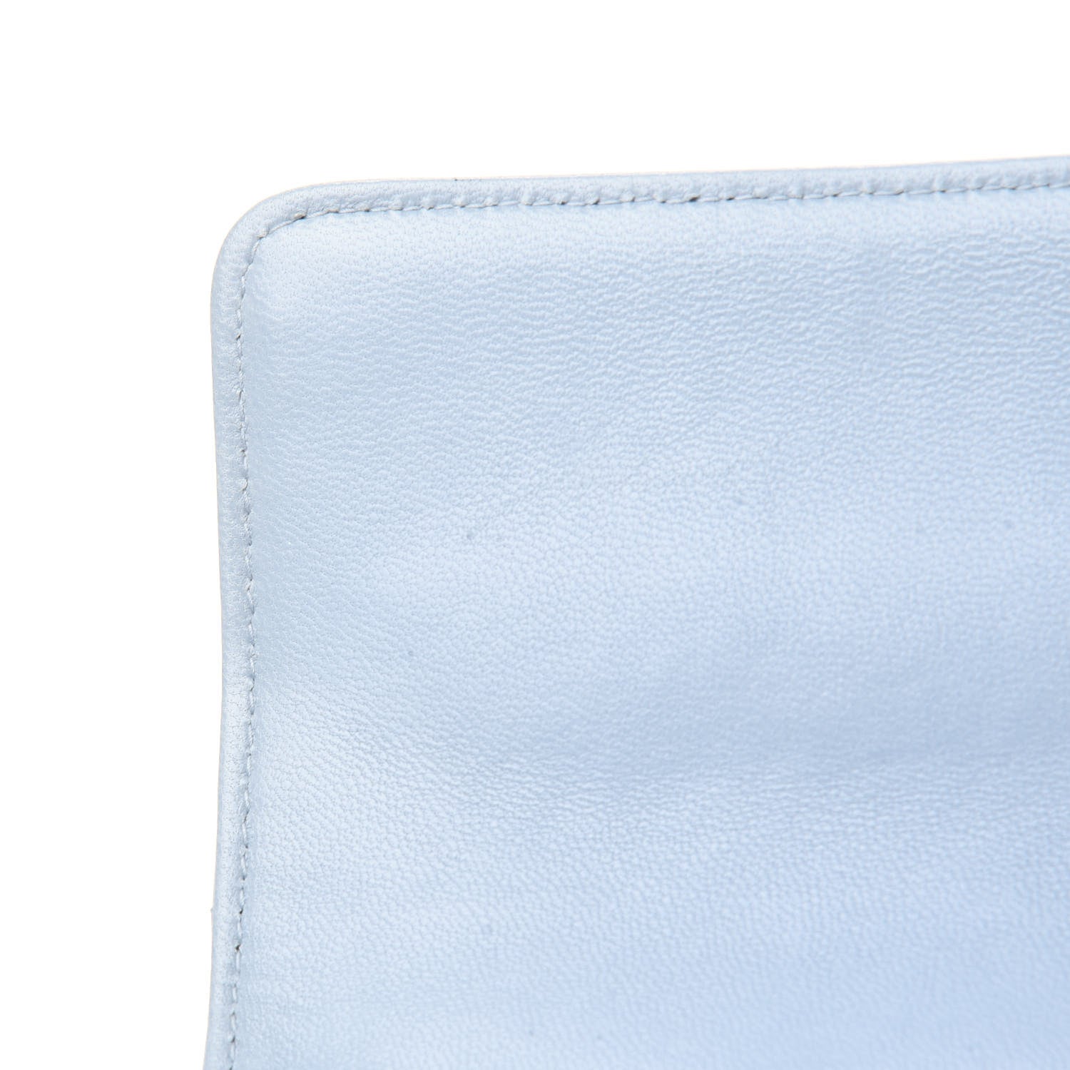Chanel Lambskin East West Chocolate Bar Flap Light Blue 10 of 20