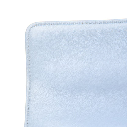 Chanel Lambskin East West Chocolate Bar Flap Light Blue 10 of 20
