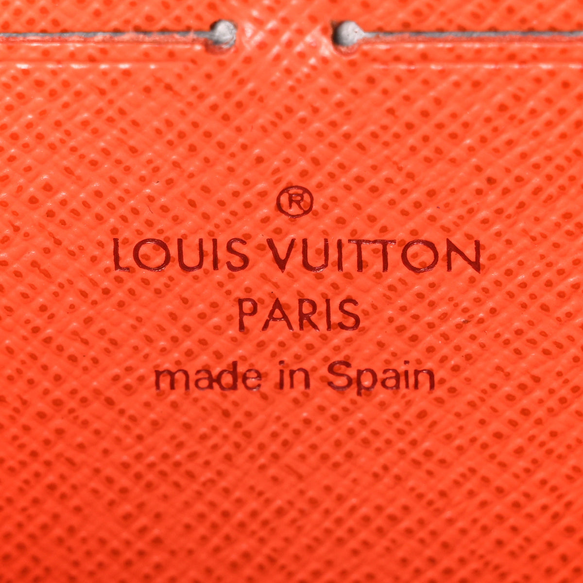 Monogram Multicolor Zippy Wallet White Orange