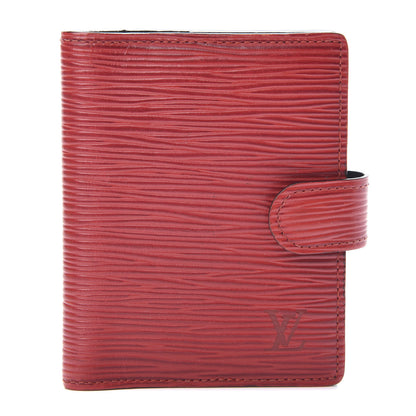 Louis Vuitton Epi Mini Agenda Castillan Red 1 of 13