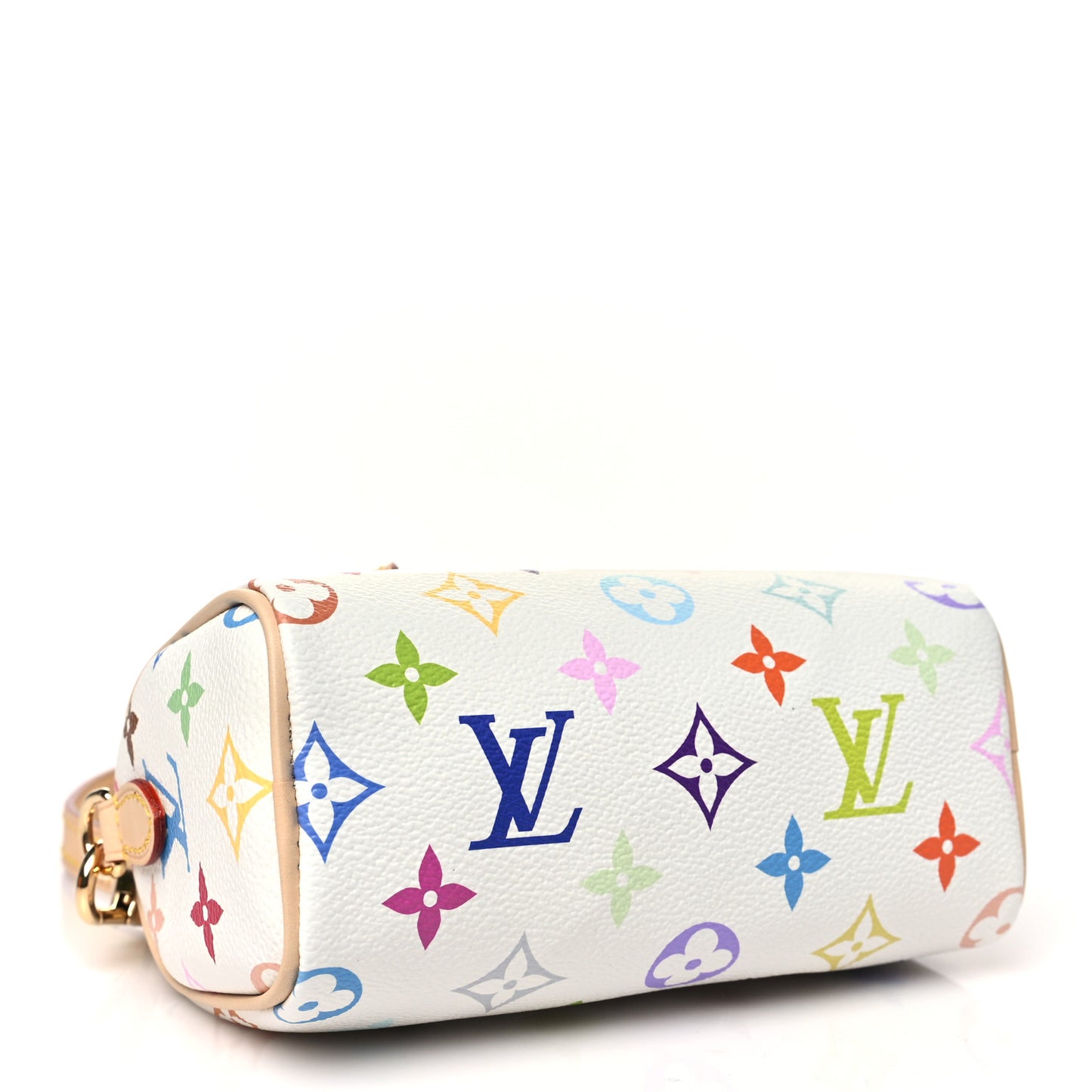 LV X TM Monogram Multicolor Nano Speedy White