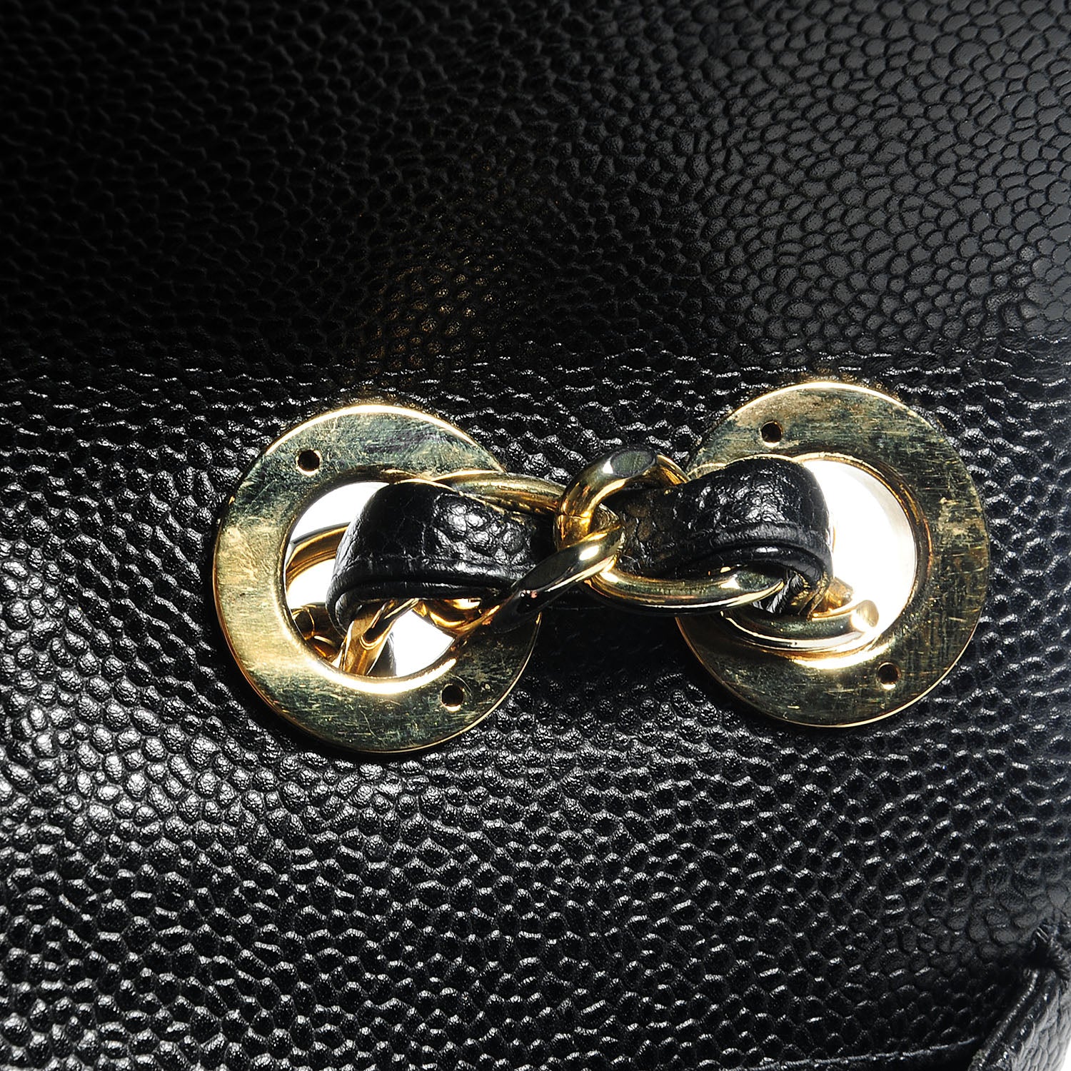 Chanel Caviar Jumbo Single Flap Black 9 of 9