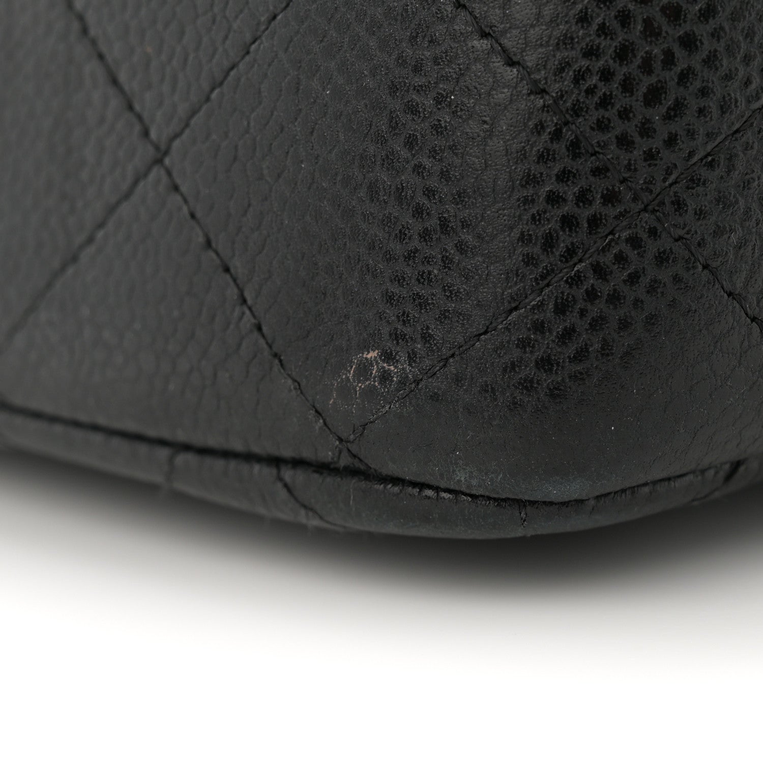 Chanel Caviar Quilted Jumbo Double Flap Black 15 of 18