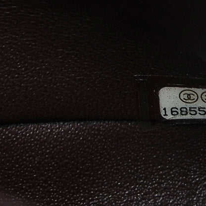 Chanel Lambskin Quilted Jumbo Double Flap Black 8 of 9