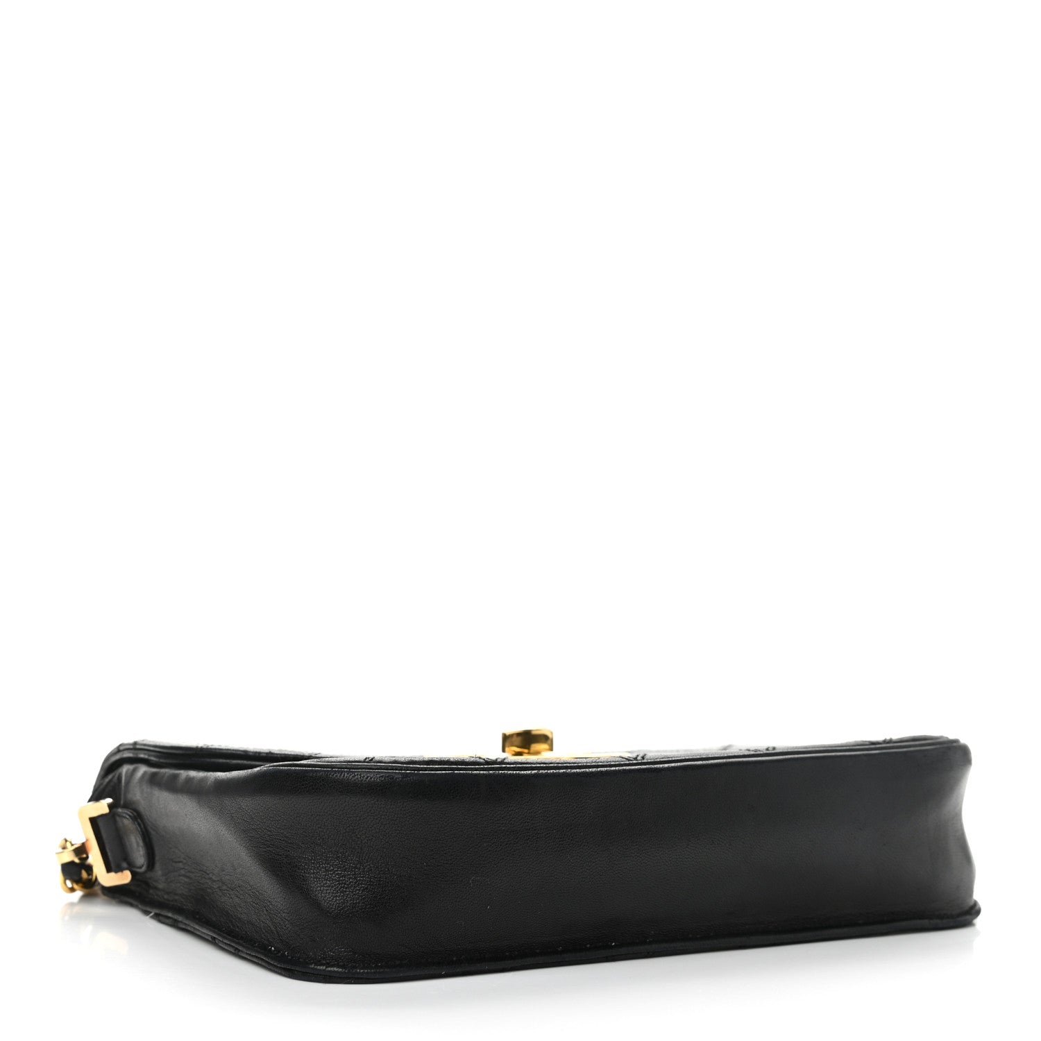 Chanel Lambskin Quilted Small Single Flap Black 3 of 11