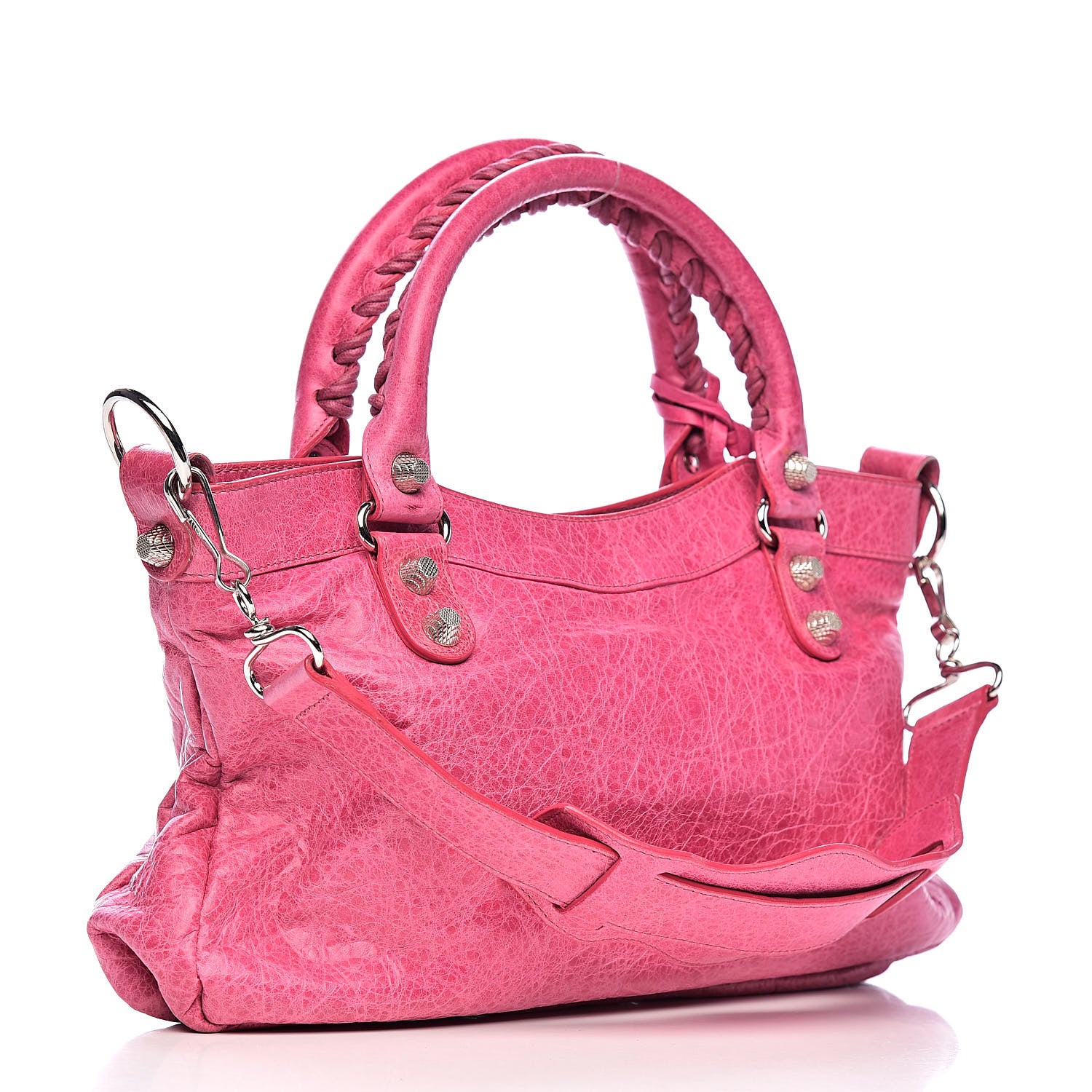 Balenciaga Agneau Giant 12 Silver Hardware First S City Sorbet 3 of 10