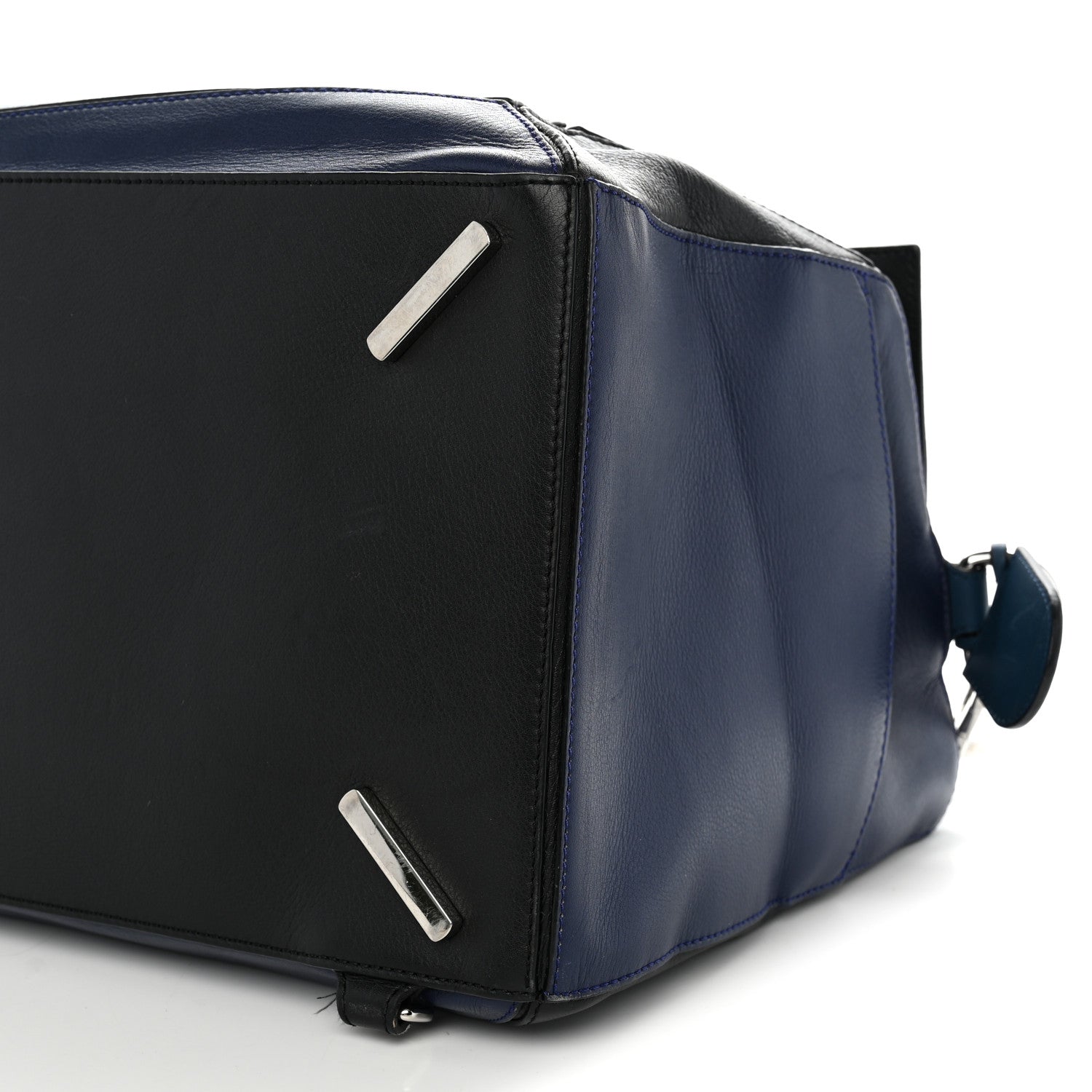 Loewe Calfskin XL Puzzle Bag Blue Black 10 of 14