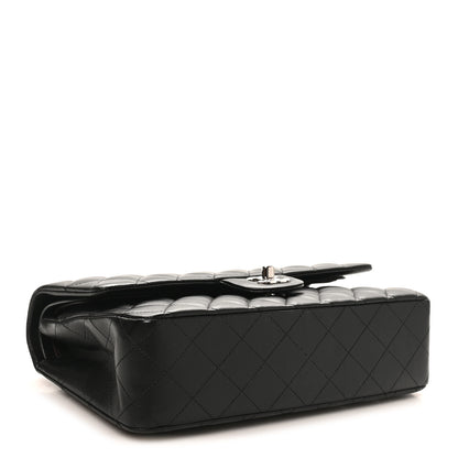 Chanel Lambskin Quilted Medium Double Flap Black 4 of 11