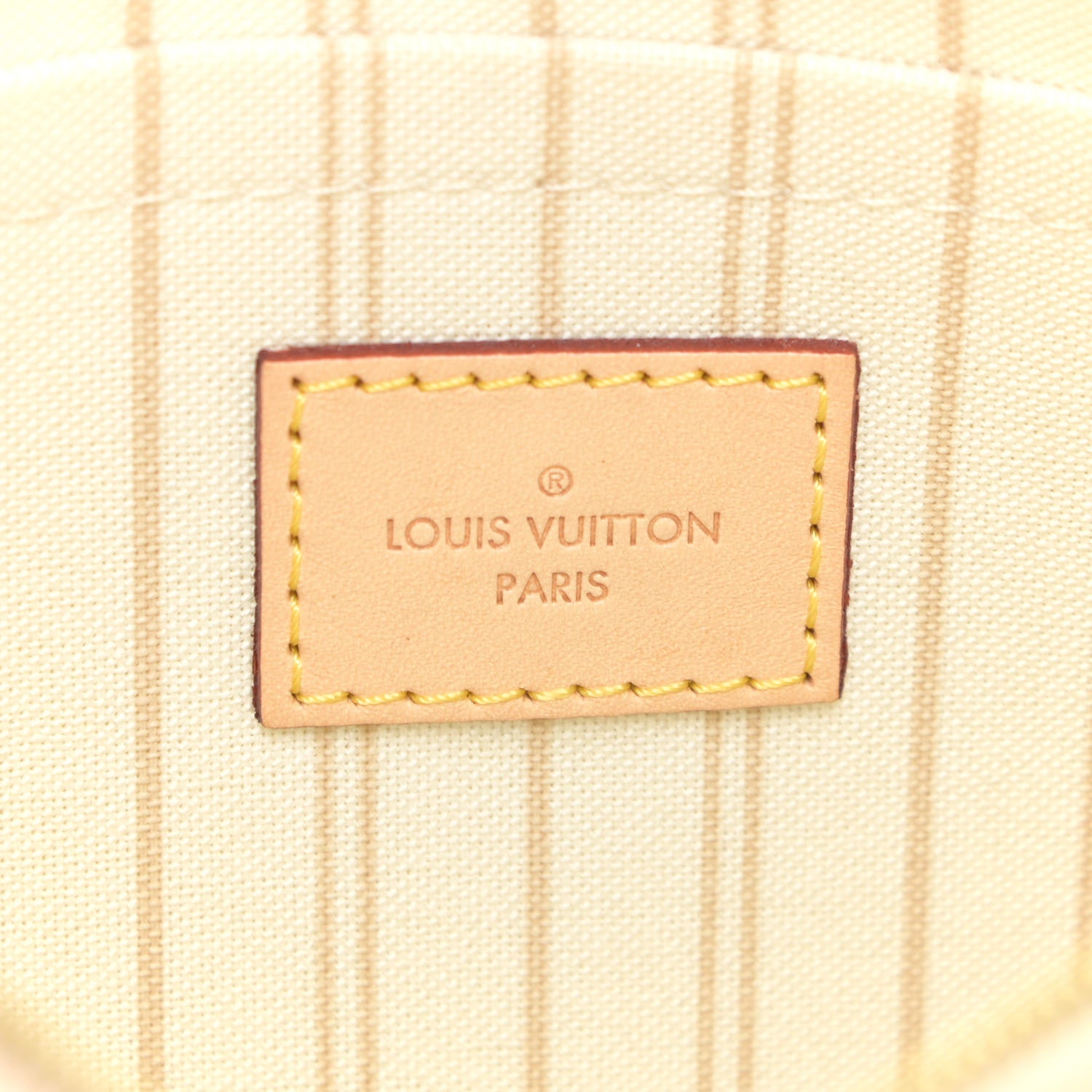 Louis Vuitton Damier Azur Neverfull MM GM Pochette 6 of 12
