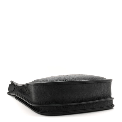 Hermes Taurillon Clemence Evelyne III PM Black 4 of 10