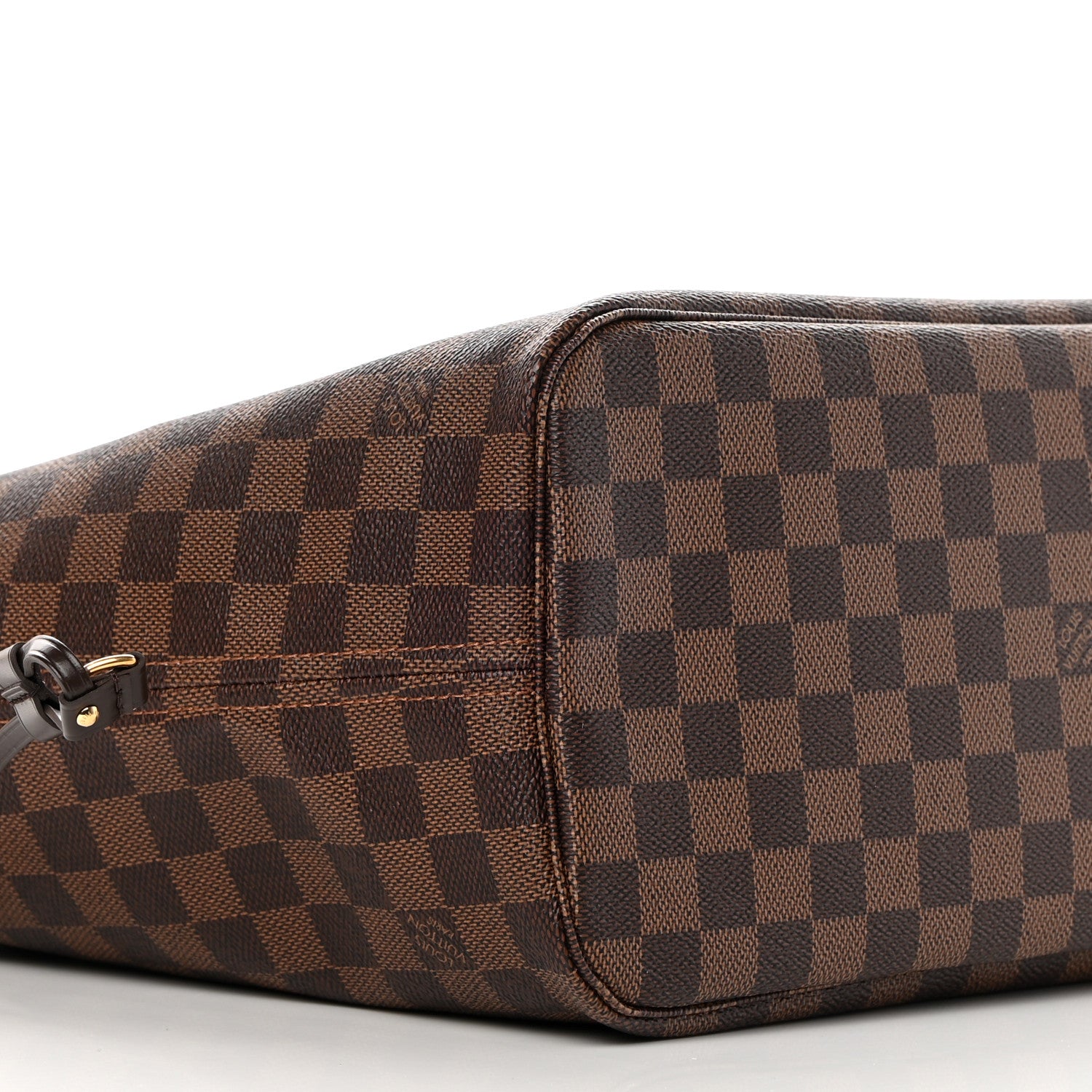 Louis Vuitton Damier Ebene Neo Neverfull MM Rose Ballerine 11 of 15