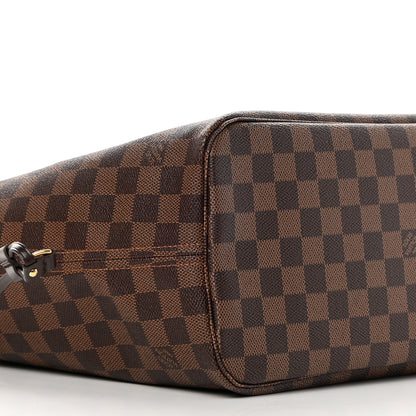 Louis Vuitton Damier Ebene Neo Neverfull MM Rose Ballerine 11 of 15