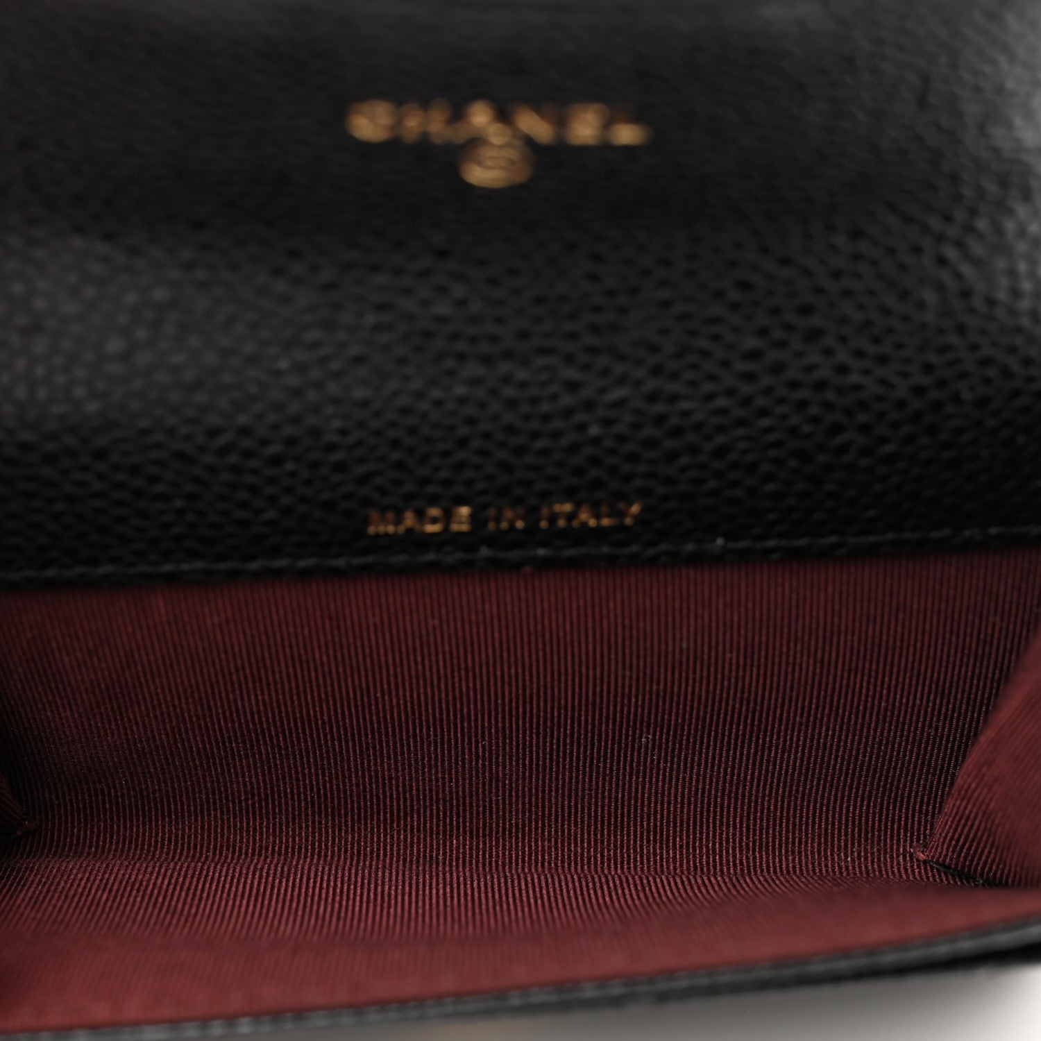 Chanel Caviar Quilted Flap Card Holder Black 5 of 8