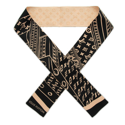 Louis Vuitton Silk Trunk It Bandeau Black 1 of 5