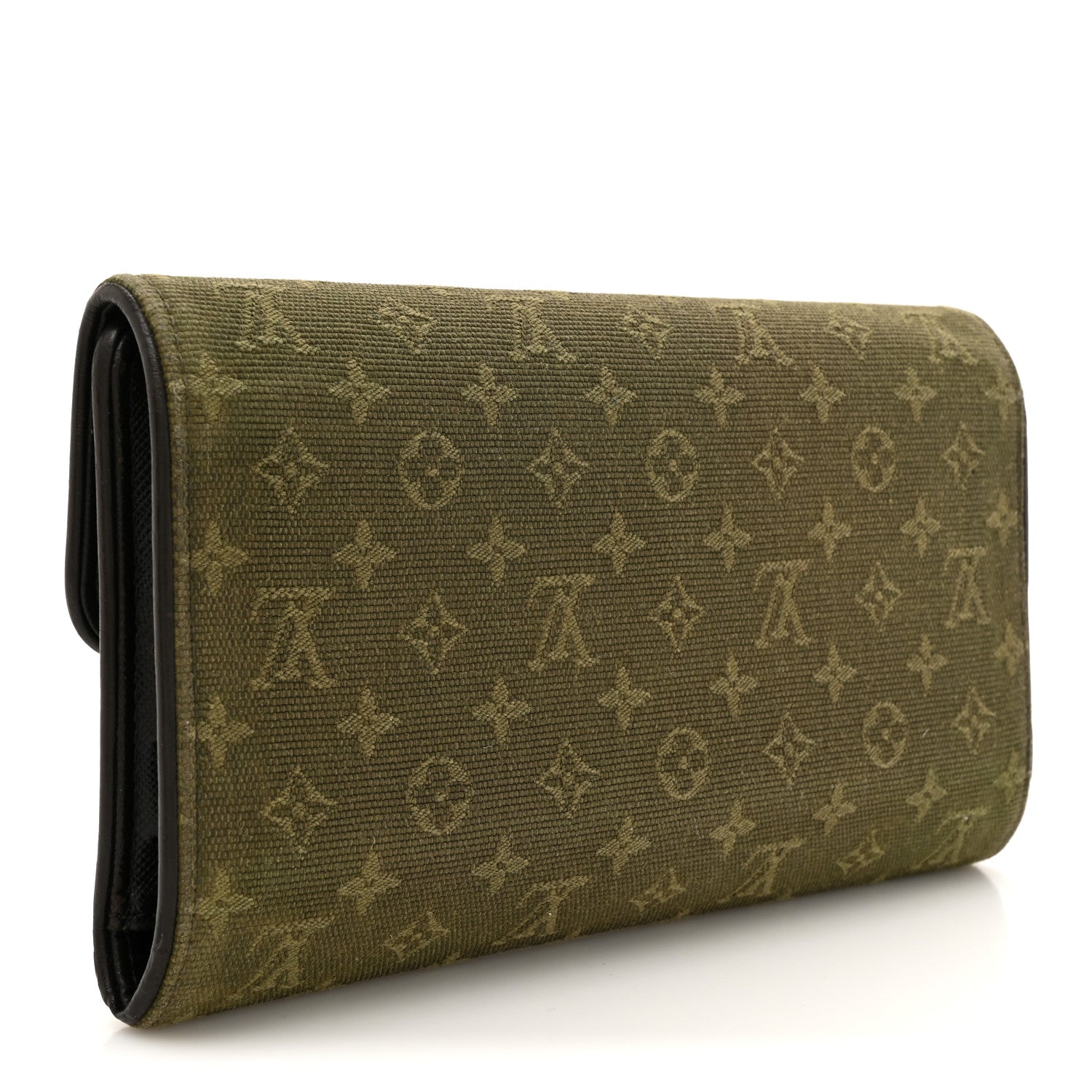 Louis Vuitton Mini Monogram Porte Tresor International Wallet Kaki 3 of 10