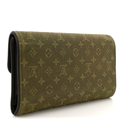 Louis Vuitton Mini Monogram Porte Tresor International Wallet Kaki 3 of 10