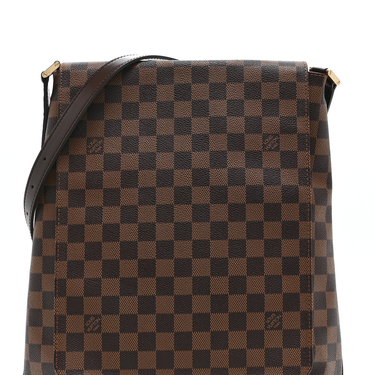 Louis Vuitton Damier Ebene Musette GM 8 of 10