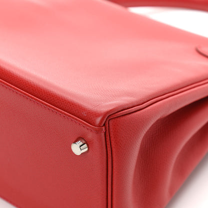 Hermes Epsom Kelly Retourne 28 Rouge Casaque 13 of 14