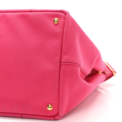 Prada Canapa Logo Tote Peonia 10 of 11