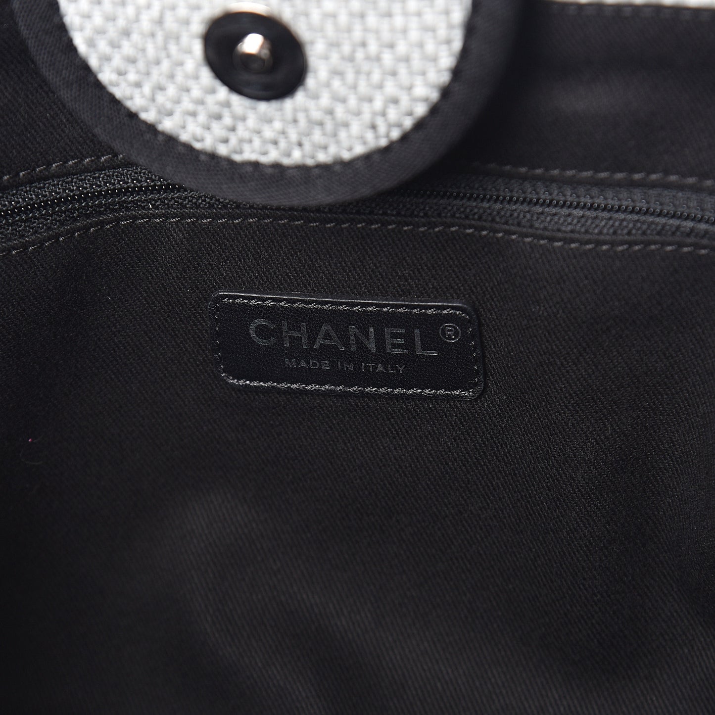 Canvas Medium Deauville Tote Grey
