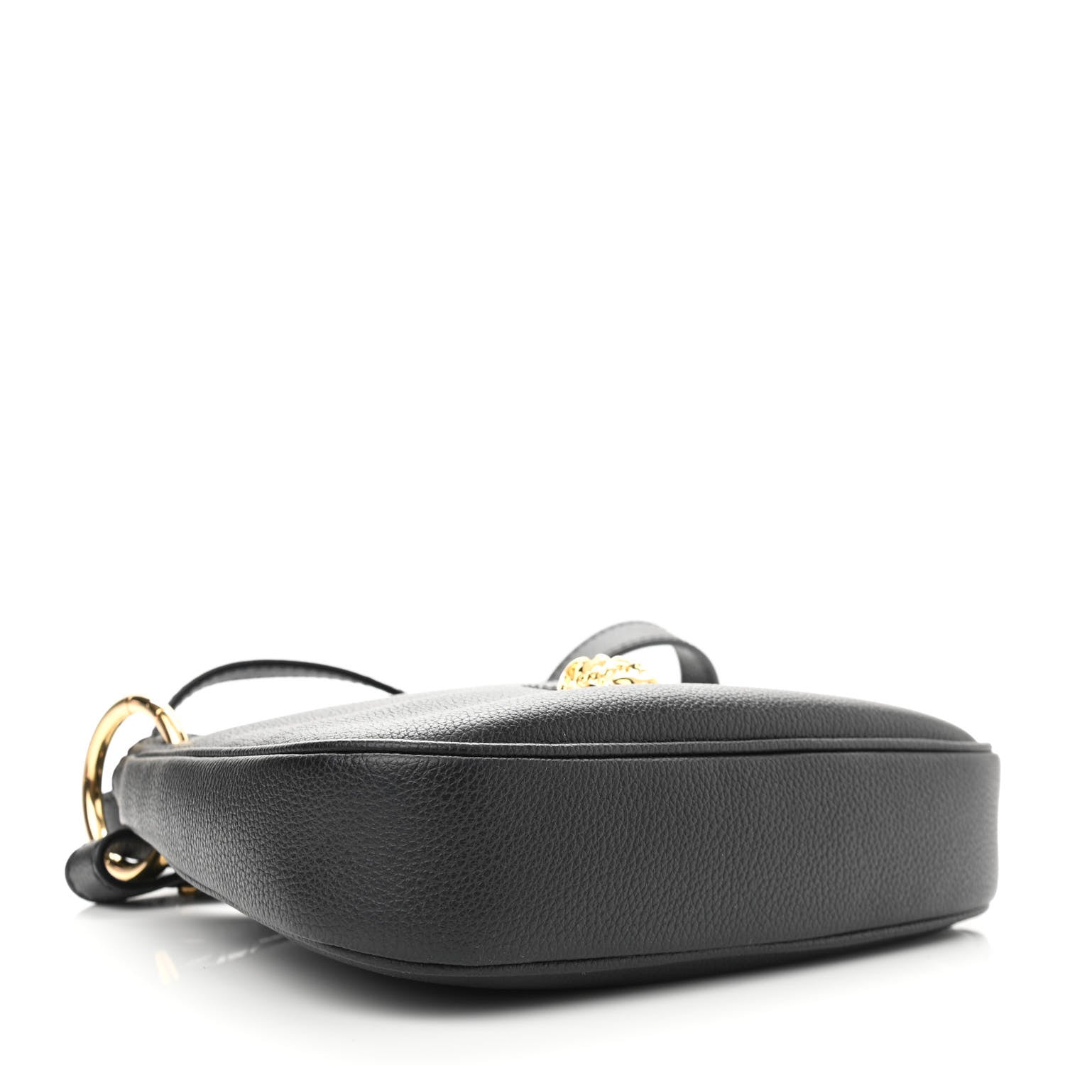 Versace Calfskin La Medusa Small Hobo Crossbody Black 4 of 9