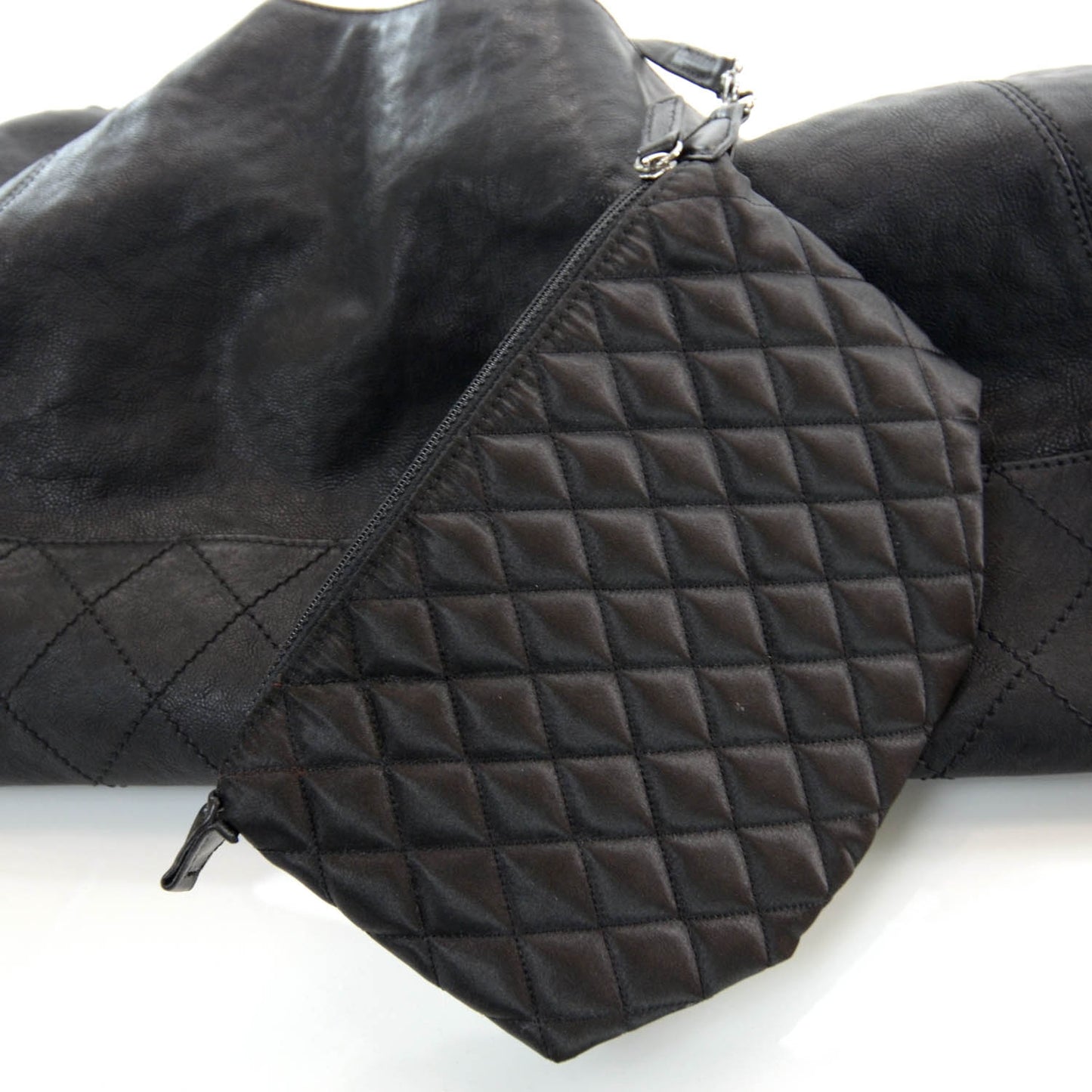 Calfskin XL Coco Cabas Black