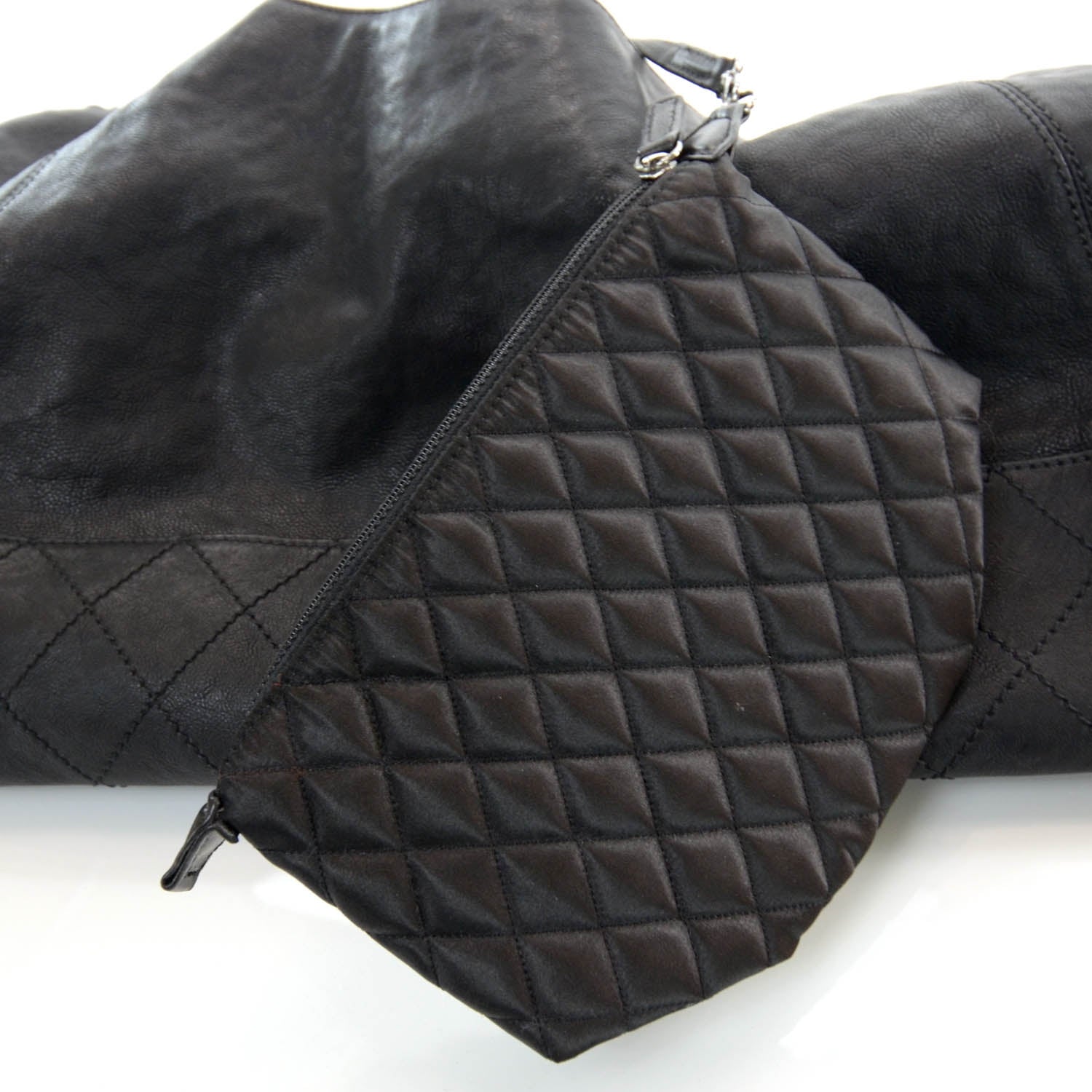 Chanel Calfskin XL Coco Cabas Black 6 of 9