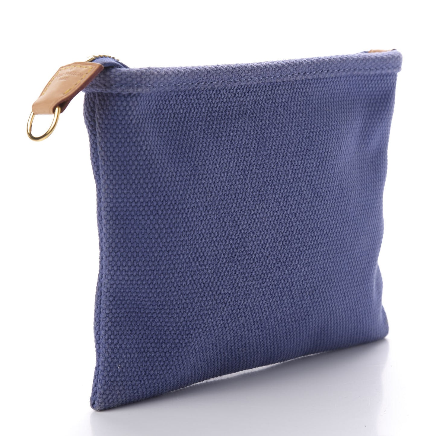 Toile Antigua Pochette Plate PM Blue