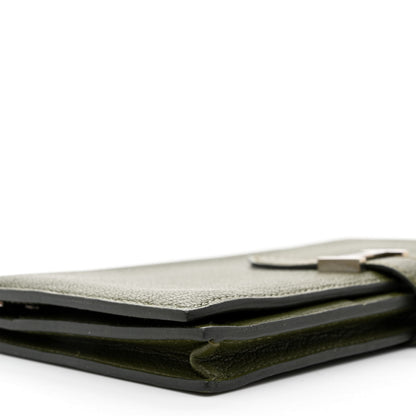 Hermes Chevre Mysore Bearn Gusset Wallet Canopee 10 of 11