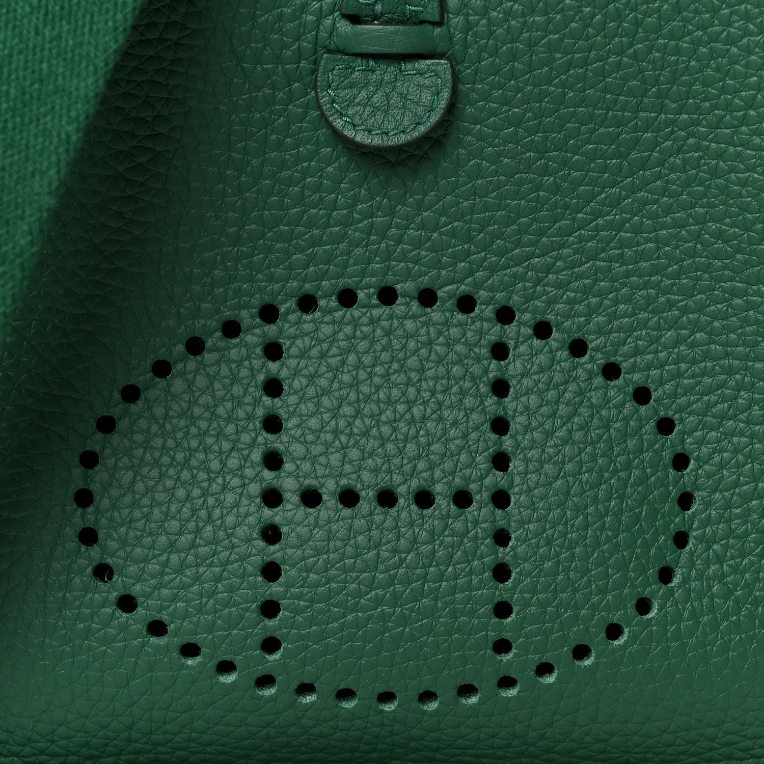 Hermes Taurillon Clemence Evelyne TPM Vert Vertigo 9 of 11