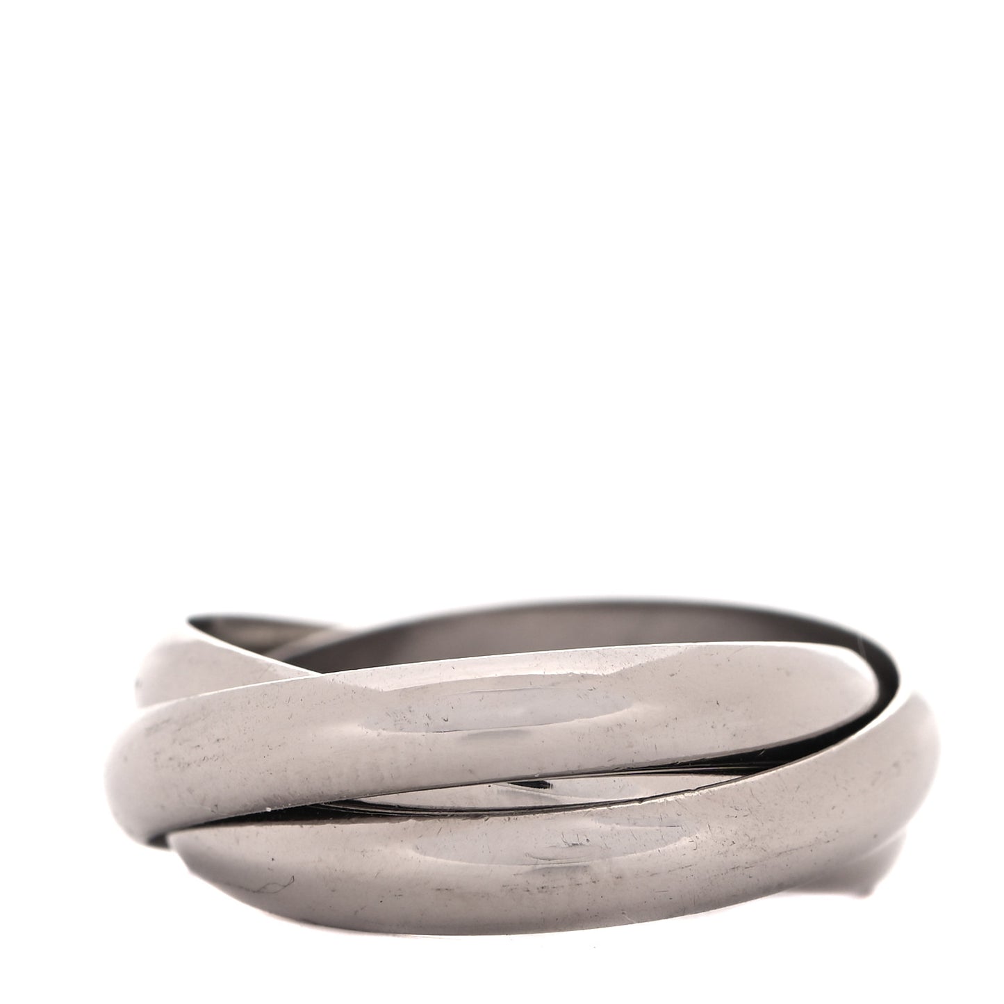 18K White Gold Classic Trinity Ring 57 8