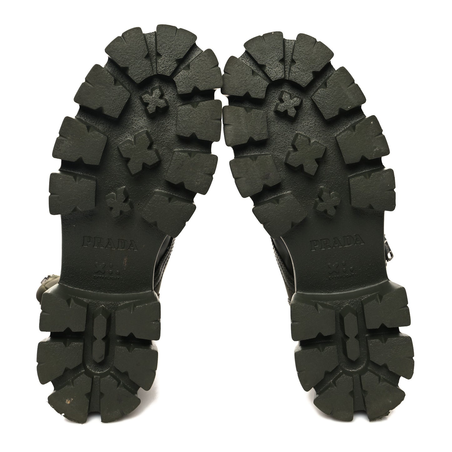 Spazzolato Rois Re-Nylon Metal Triangle Logo Monolith Pouch Pocket 55mm Boots 40.5 Militare