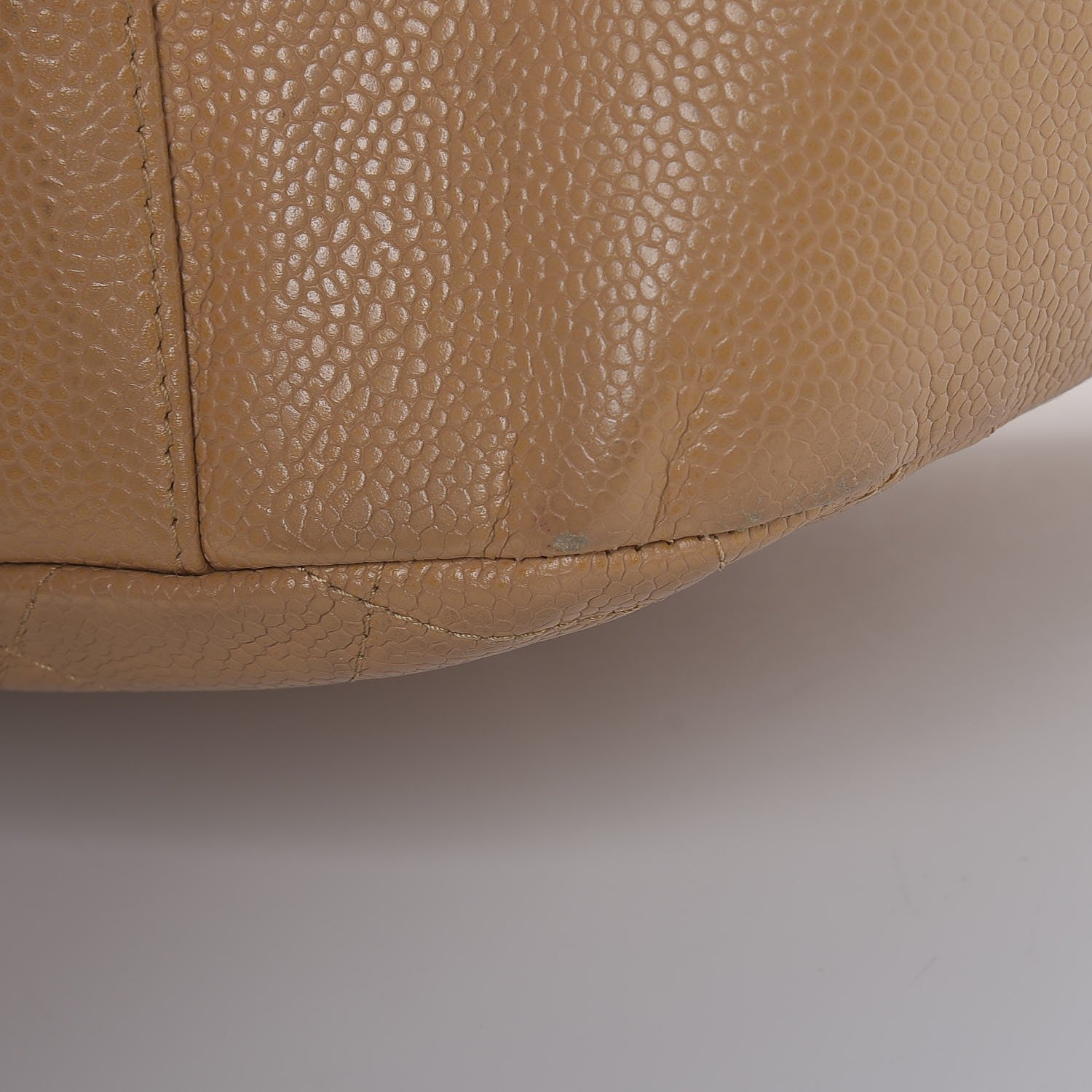 Chanel Caviar Quilted Hobo Beige 12 of 16