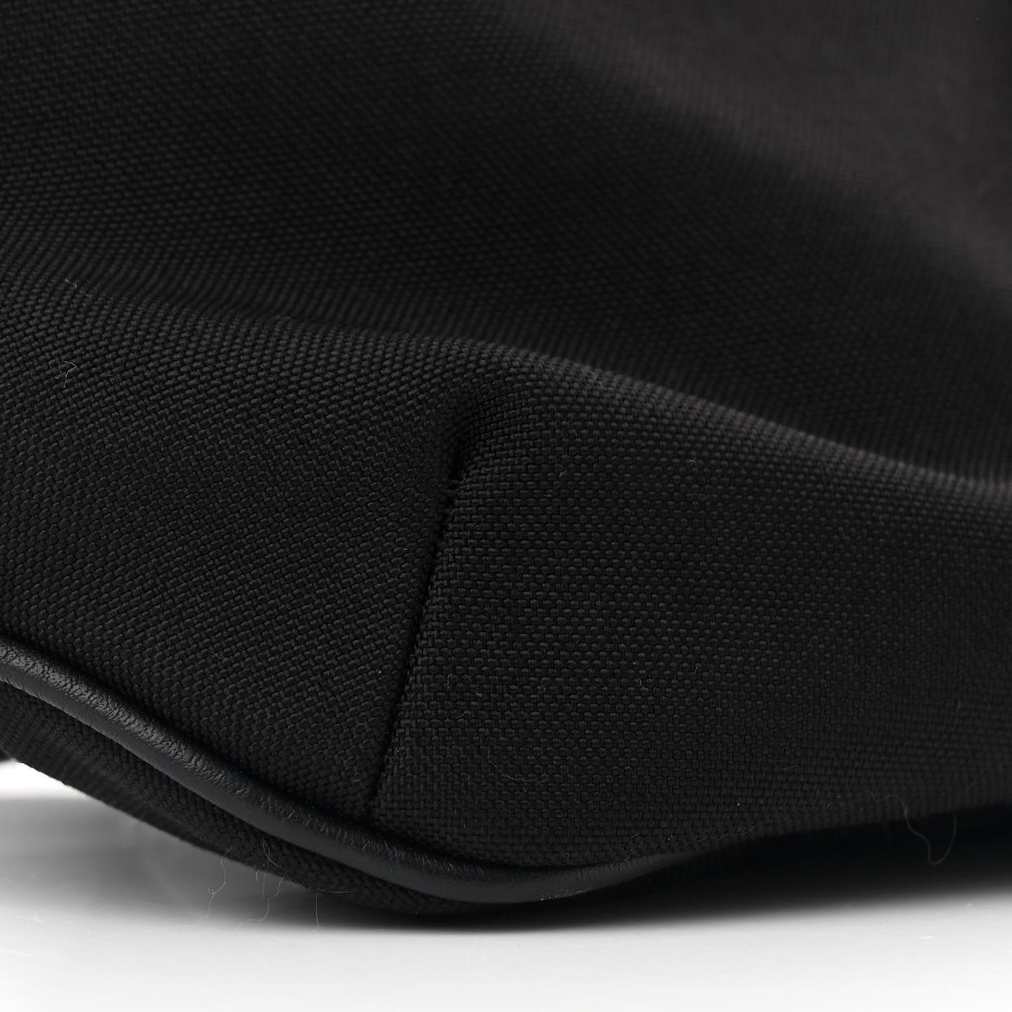 Canvas Monogram Belt Bag Black