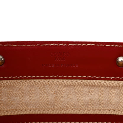 Goyard Goyardine Jersey PM Bag Red 6 of 15