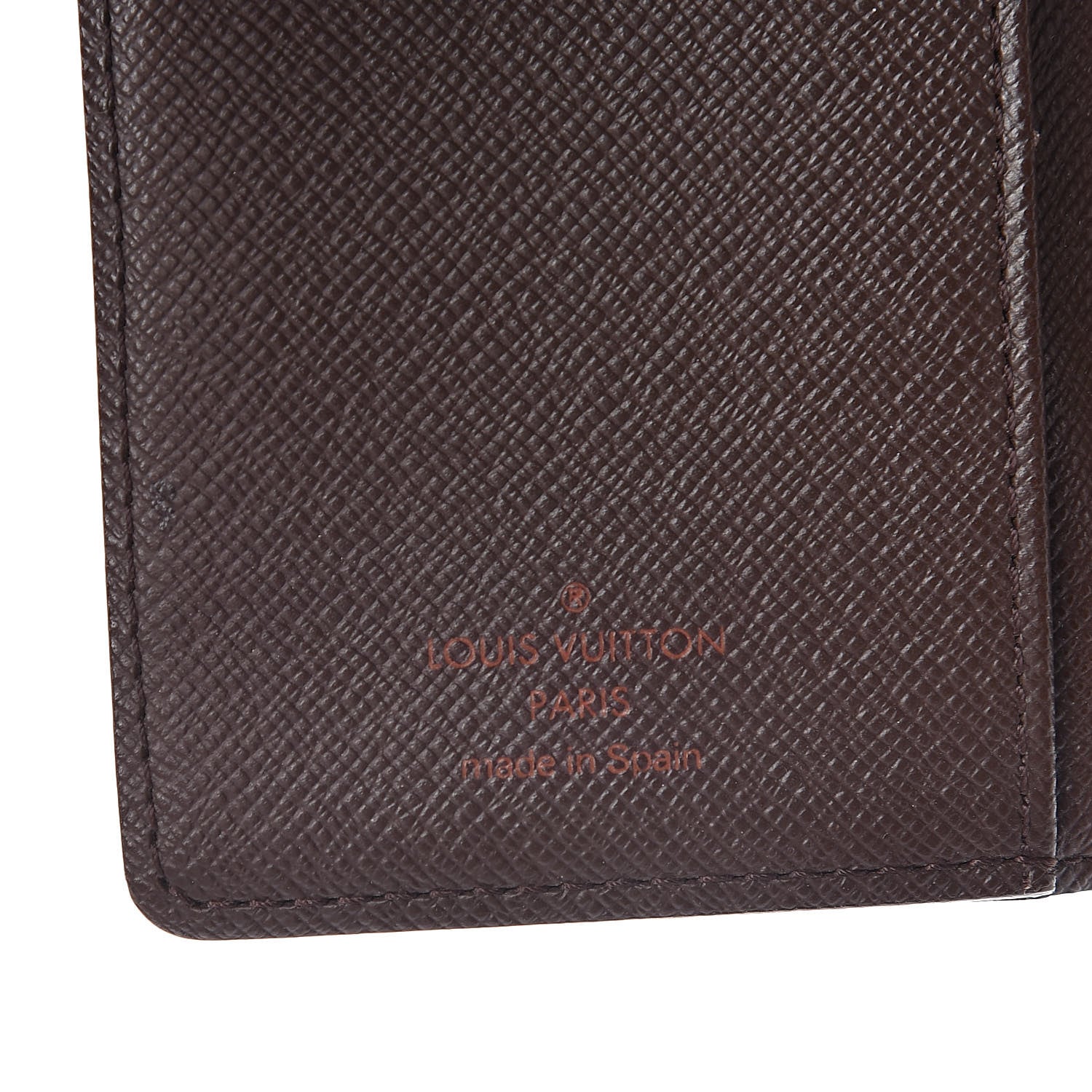 Louis Vuitton Damier Ebene Small Ring Agenda Cover 6 of 6