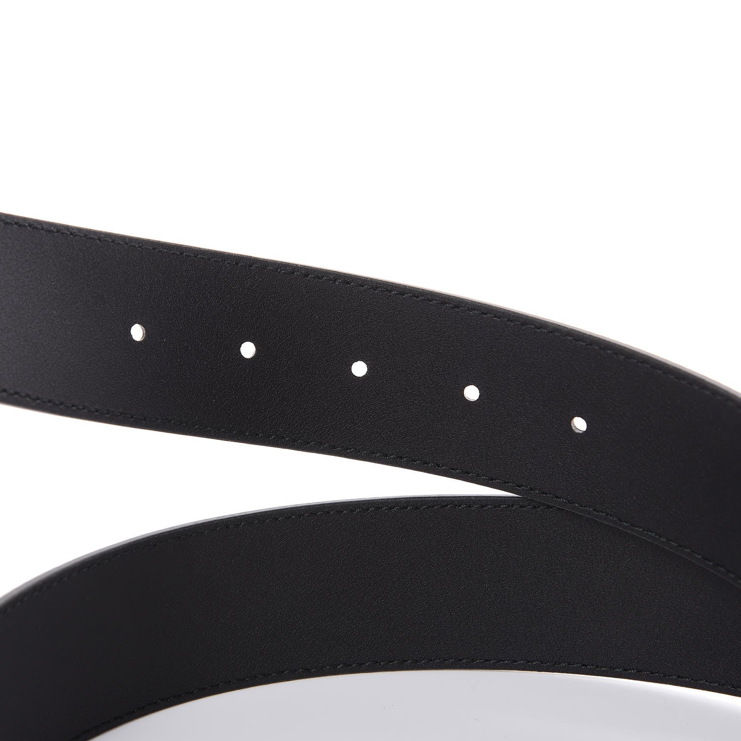 Gucci Calfskin Double G 40mm Belt 85 34 Black 4 of 6