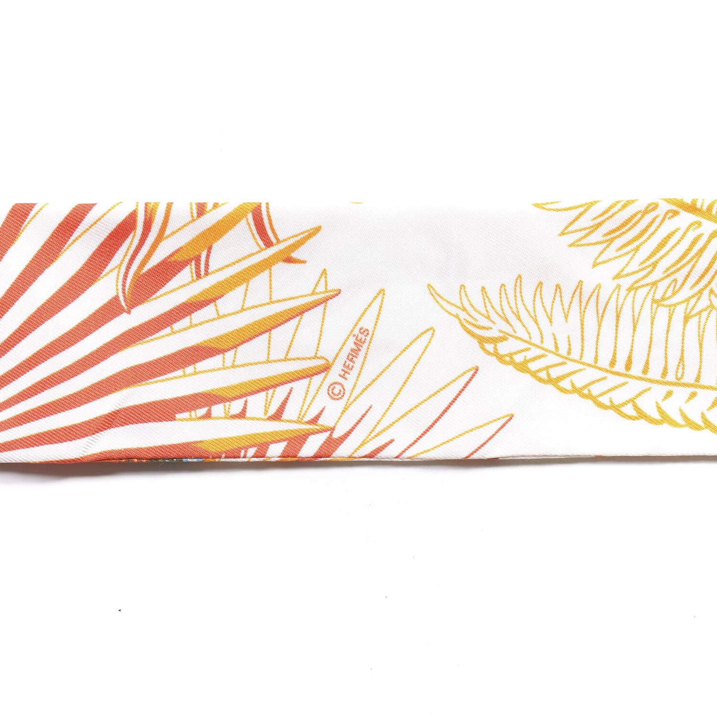 Silk Mythiques Phoenix Coloriages Twilly Blanc Orange Bleu