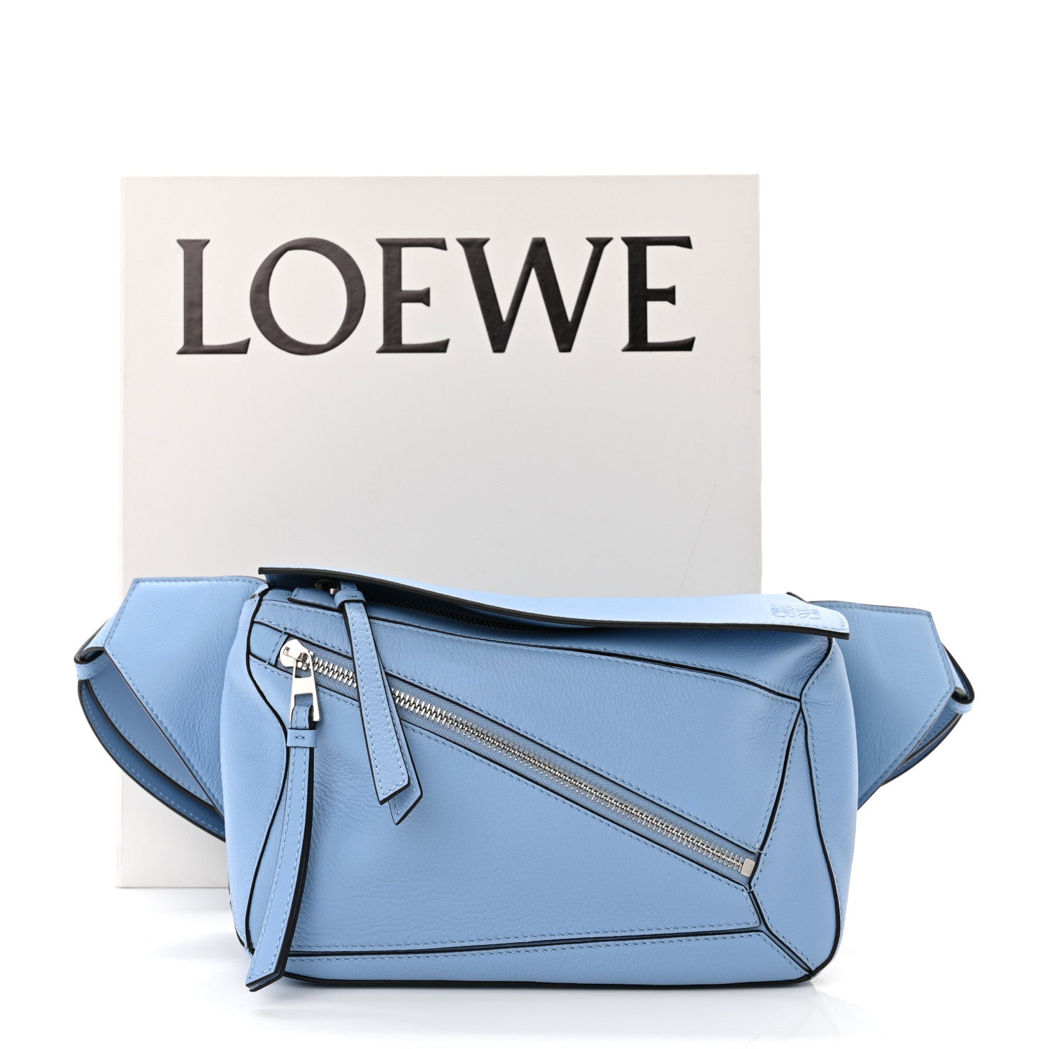 Loewe Calfskin Small Puzzle Bumbag Olympic Blue 1397580 – FASHIONPHILE