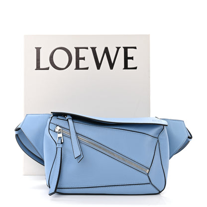 Loewe Calfskin Small Puzzle Bumbag Olympic Blue 10 of 10