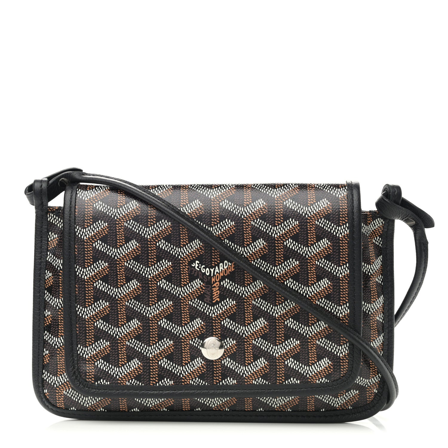 Goyard Goyardine Plumet Wallet Clutch Black 1 of 9