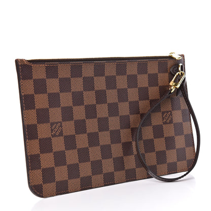 Louis Vuitton Damier Ebene Neverfull MM GM Pochette 3 of 7