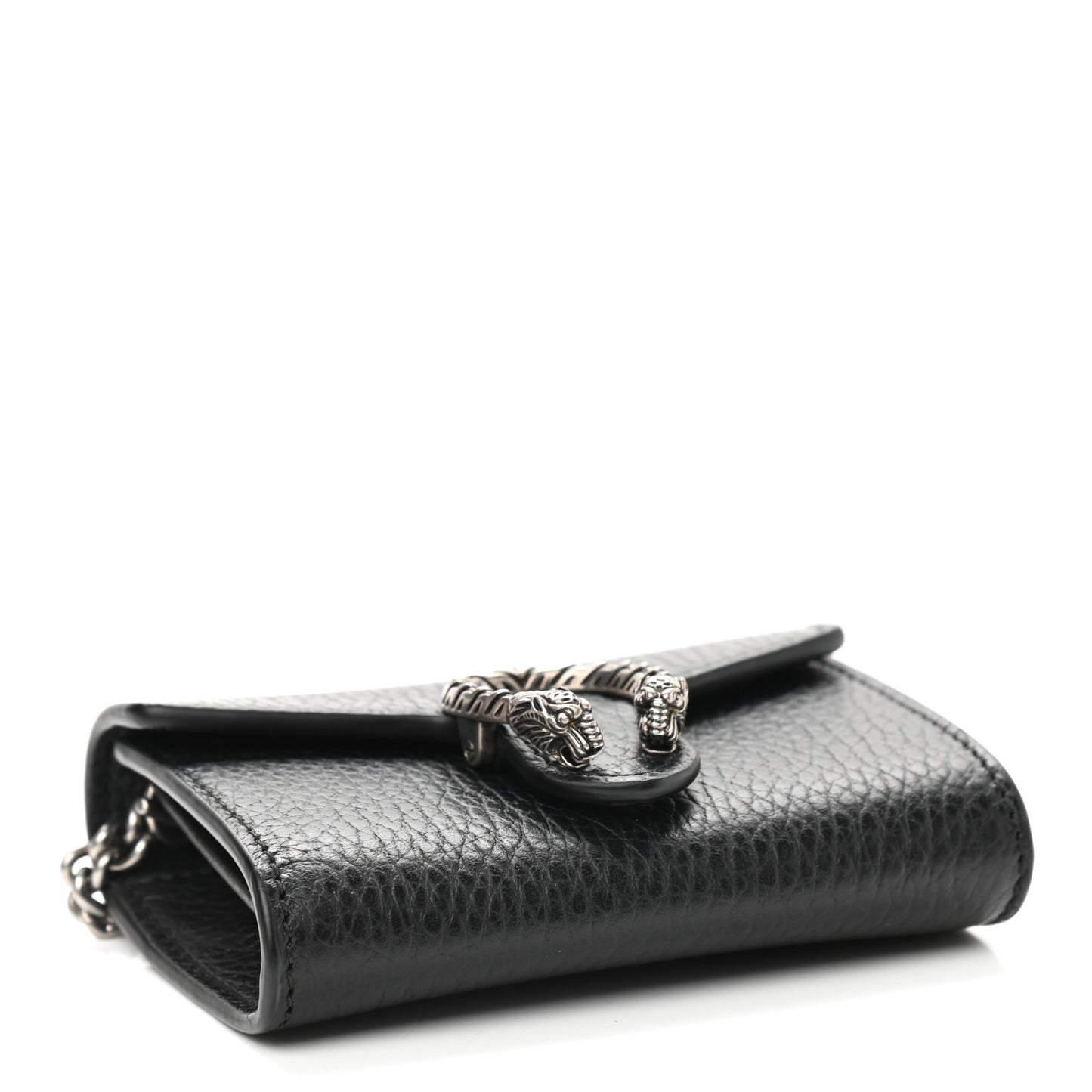 Calfskin Dionysus Coin Purse Black