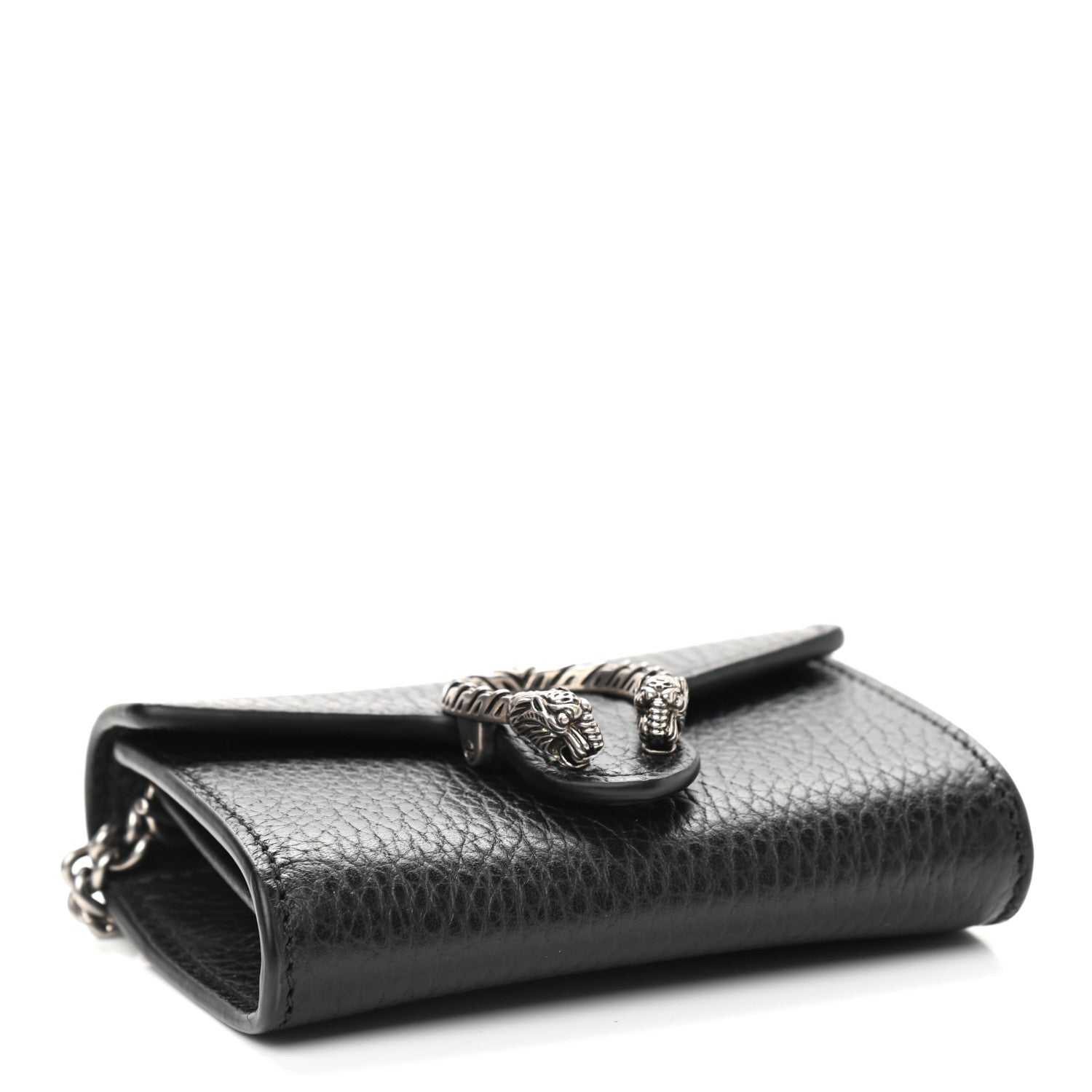 Gucci Calfskin Dionysus Coin Purse Black 4 of 8